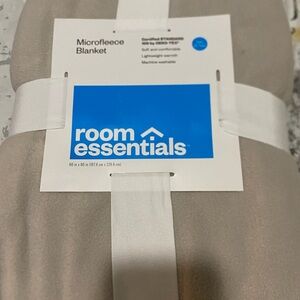 Target Room Essentials Microfleece Blanket - Gray